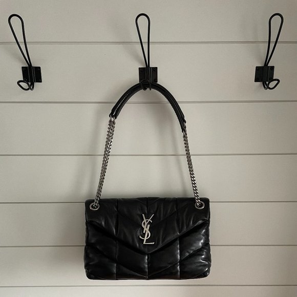 SAINT LAURENT | PUFFER Small Chain Bag in Quilted Lambskin - Picture 3 of 16